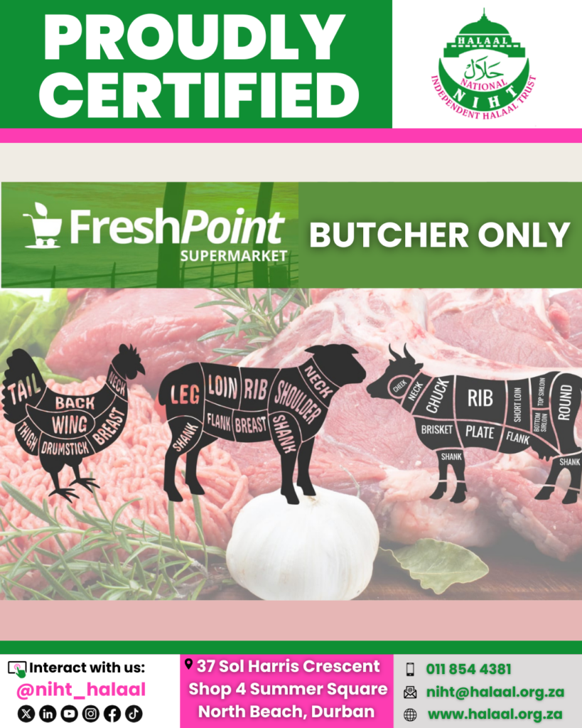 Fresh point butcher only